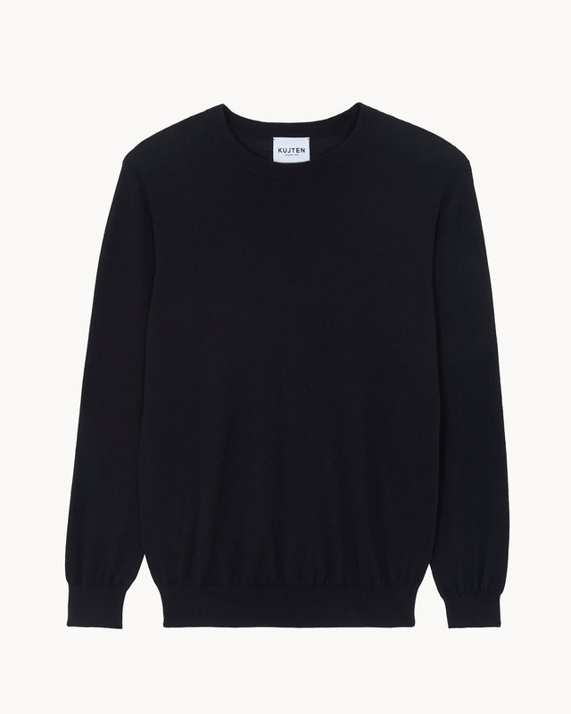 Pull Edouard noir - Image principale