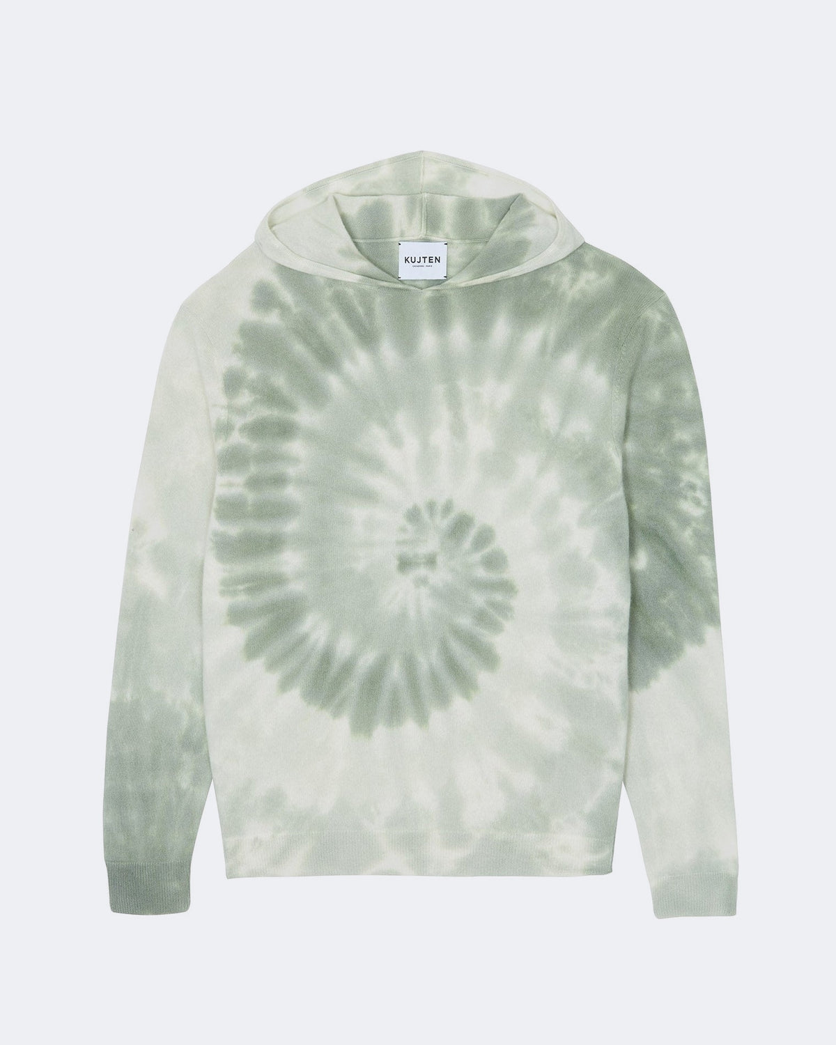 Pull en cachemire kaki pour homme - Kujten packshot