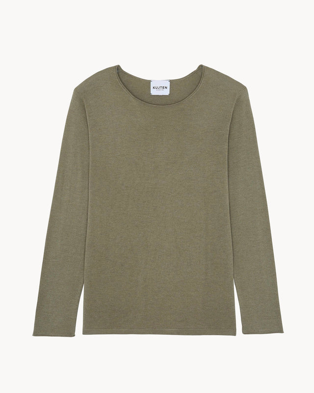 T-Shirt Richie marl khaki - Image principale
