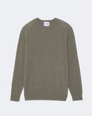 Pull en cachemire kaki pour homme - Kujten packshot