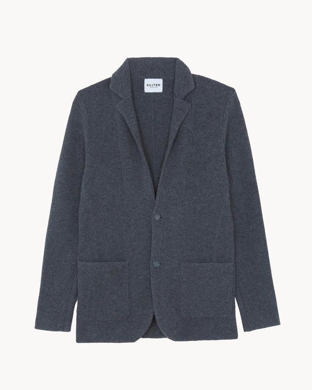 Jacket Nobu charcoal gray - Image principale