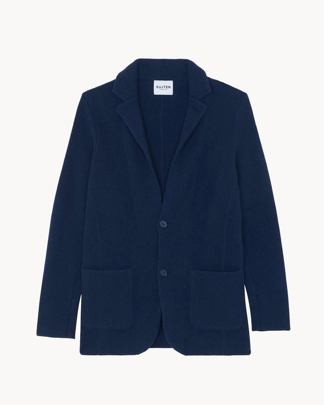 Jacket Nobu dark navy blue - Image principale