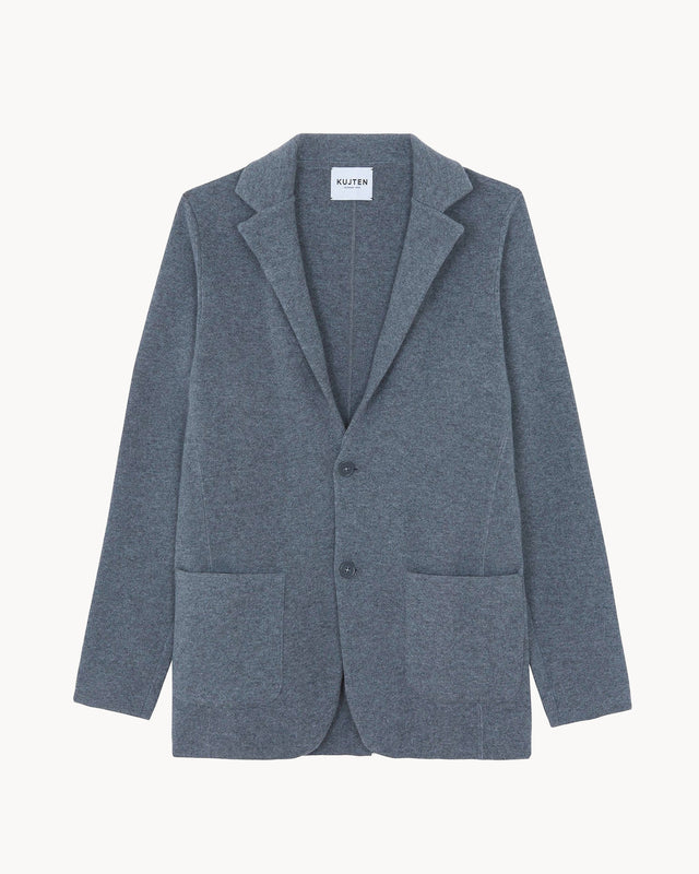 Jacket Noba flannel gray - Image principale