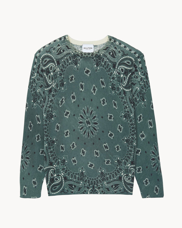 Pulls Pitt bandana Vert Foret - Image principale