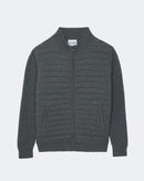 Veste en cachemire gris pour homme - Kujten packshot
