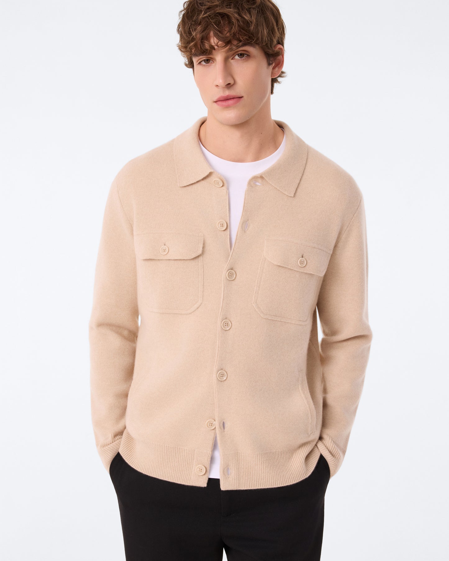 Surchemise Adam beige organic