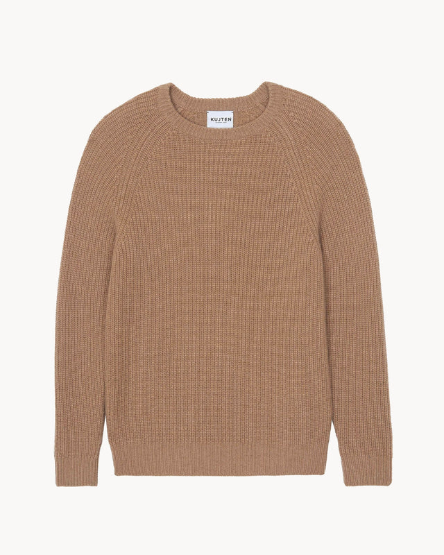 Pull Shelby marron camelo - Image principale