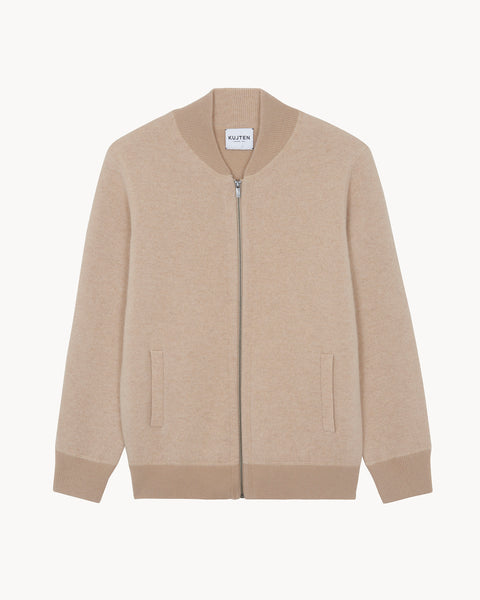 Jacket Fredo organic beige - Image principale