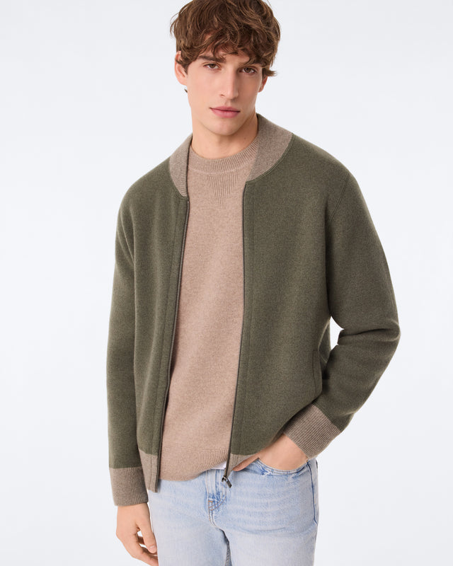 Jacket Fredo dark khaki - Image principale