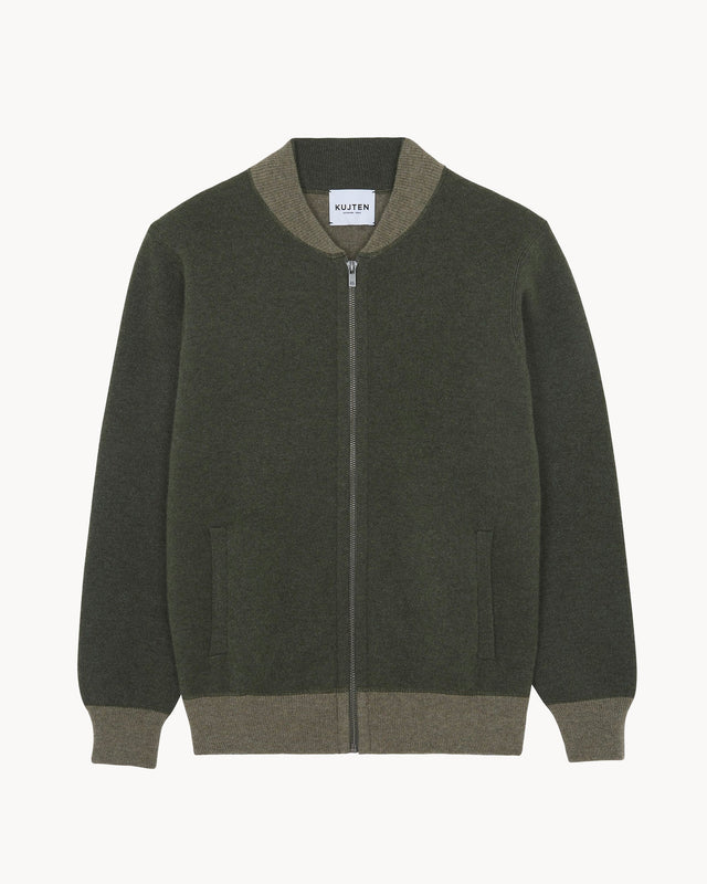 Jacket Fredo dark khaki - Image principale