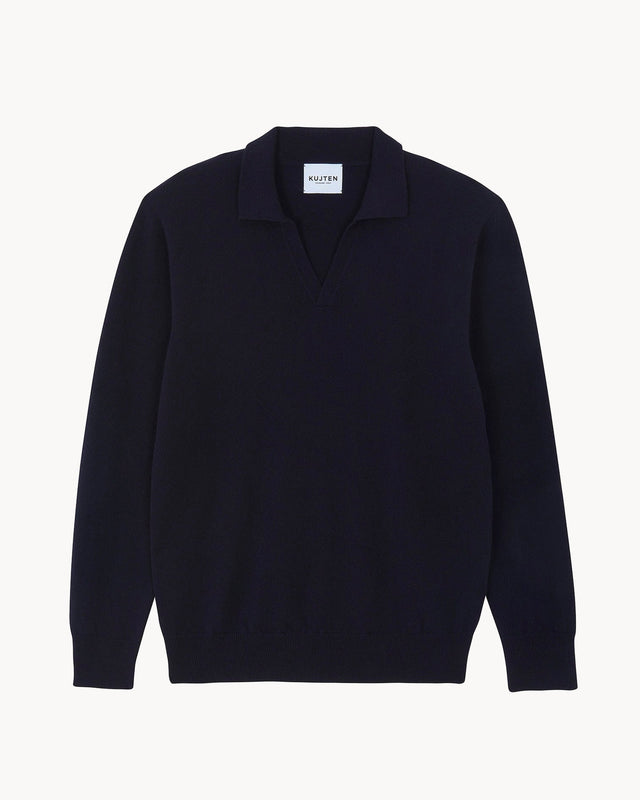 Sweater Reggie dark navy blue - Image principale