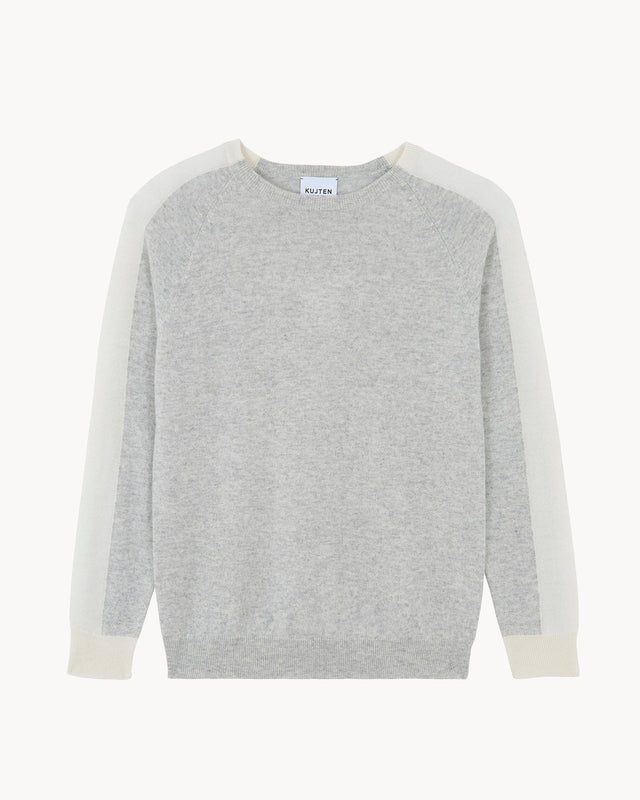 Sweater Ian birch gray - Image principale
