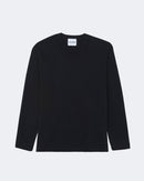 Pull en cachemire & coton noir pour homme - Kujten packshot