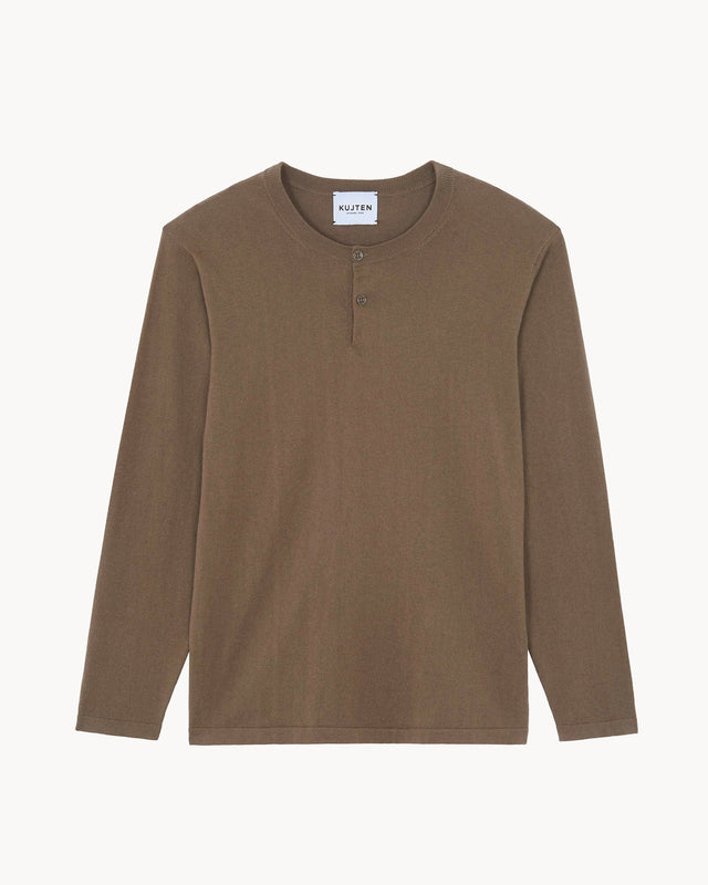 Pull Clive kaki chiné - Image principale