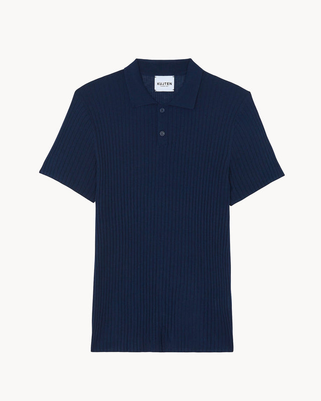 Sweater Gary dark navy blue - Image principale