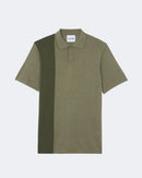 Pull en cachemire & soie kaki pour homme - Kujten packshot