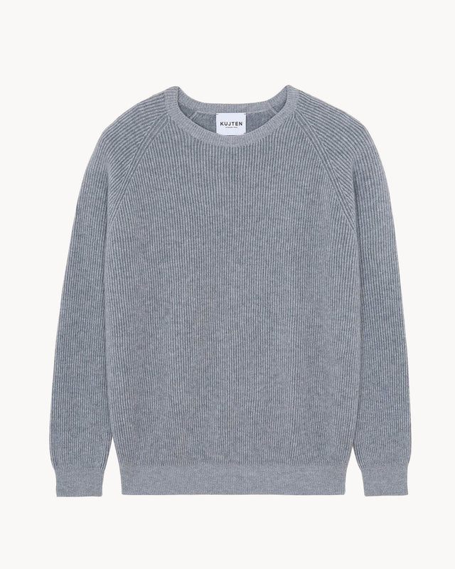 Pull Doron gris chiné - Image principale