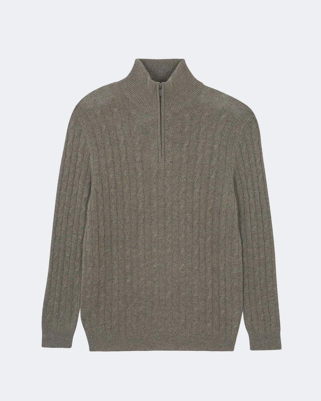 Sweater Hector Marl Khaki - Image principale