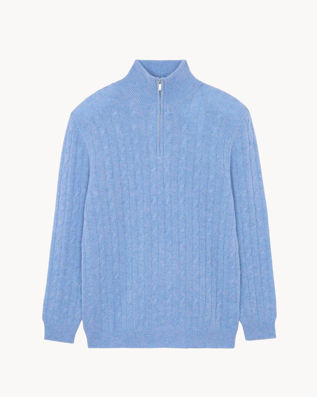 Pull Hector bleu jeans - Image principale