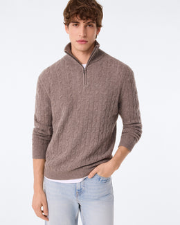 Pull Hector taupe