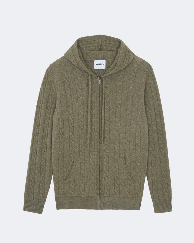 Gilet Steph kaki chiné - Image principale