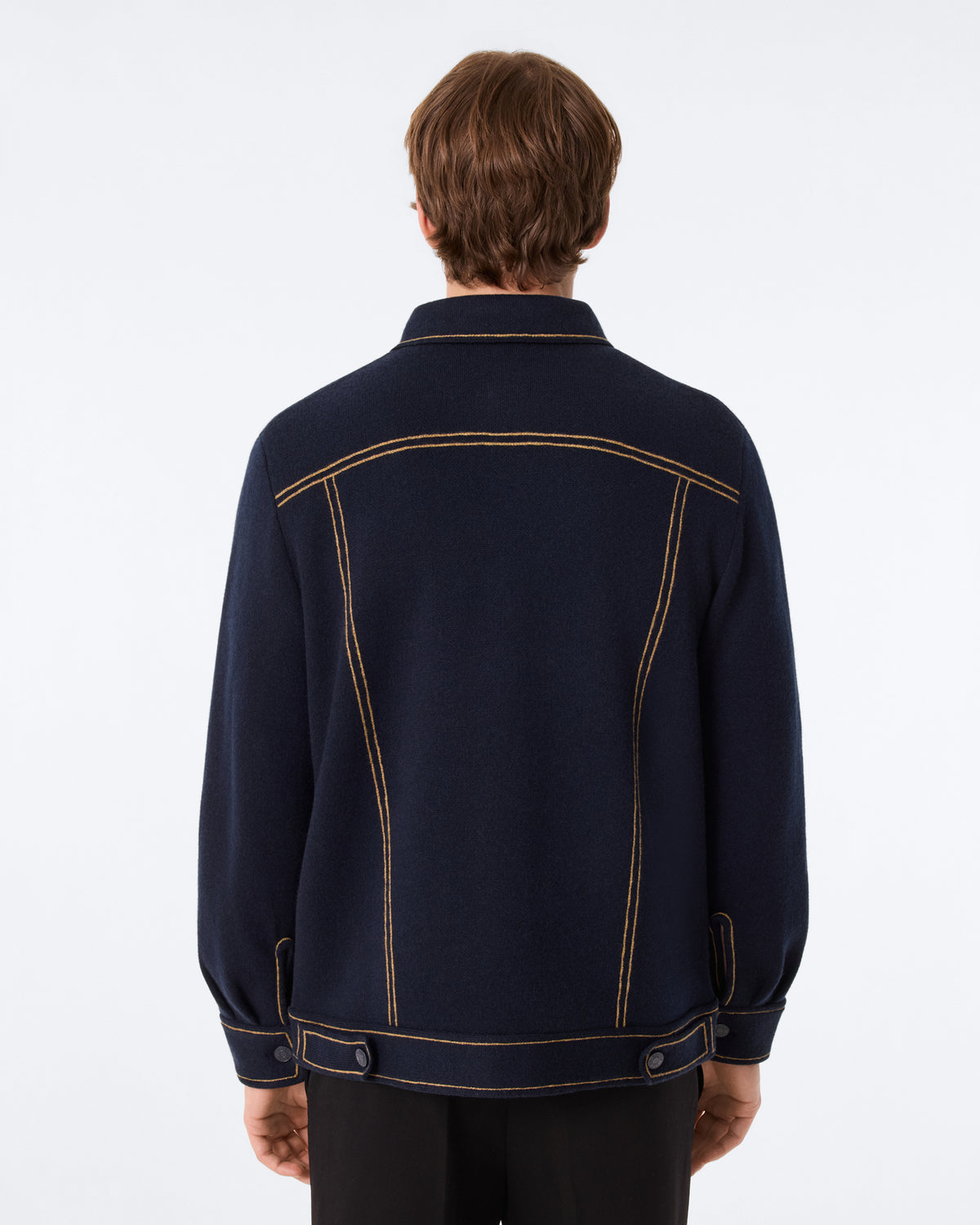 Veste Gael marine bronze