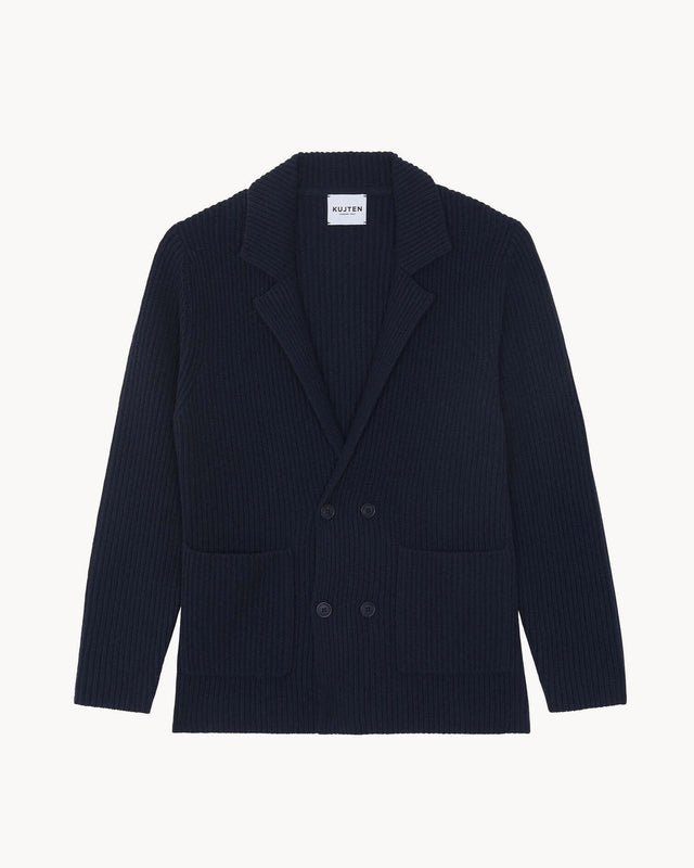 Jacket Martin dark navy blue - Image principale