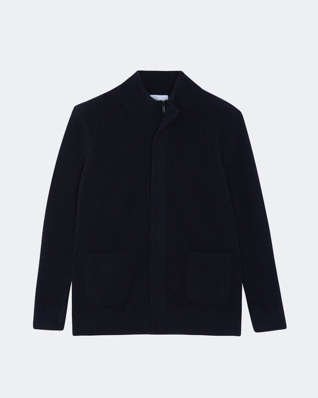Gilet Itoo bleu marine foncé - Image principale