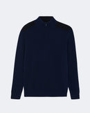 Pull en cachemire bleu pour homme - Kujten packshot