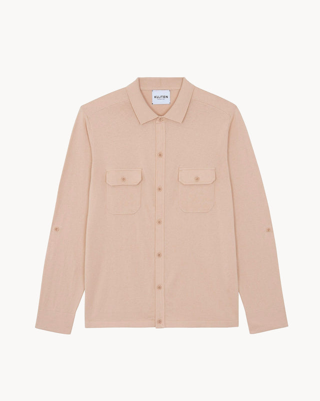 Chemise Samuel beige chiné - Image principale