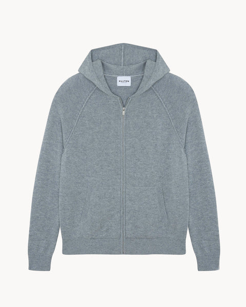 Hoodie Doudy marl gray - Image principale
