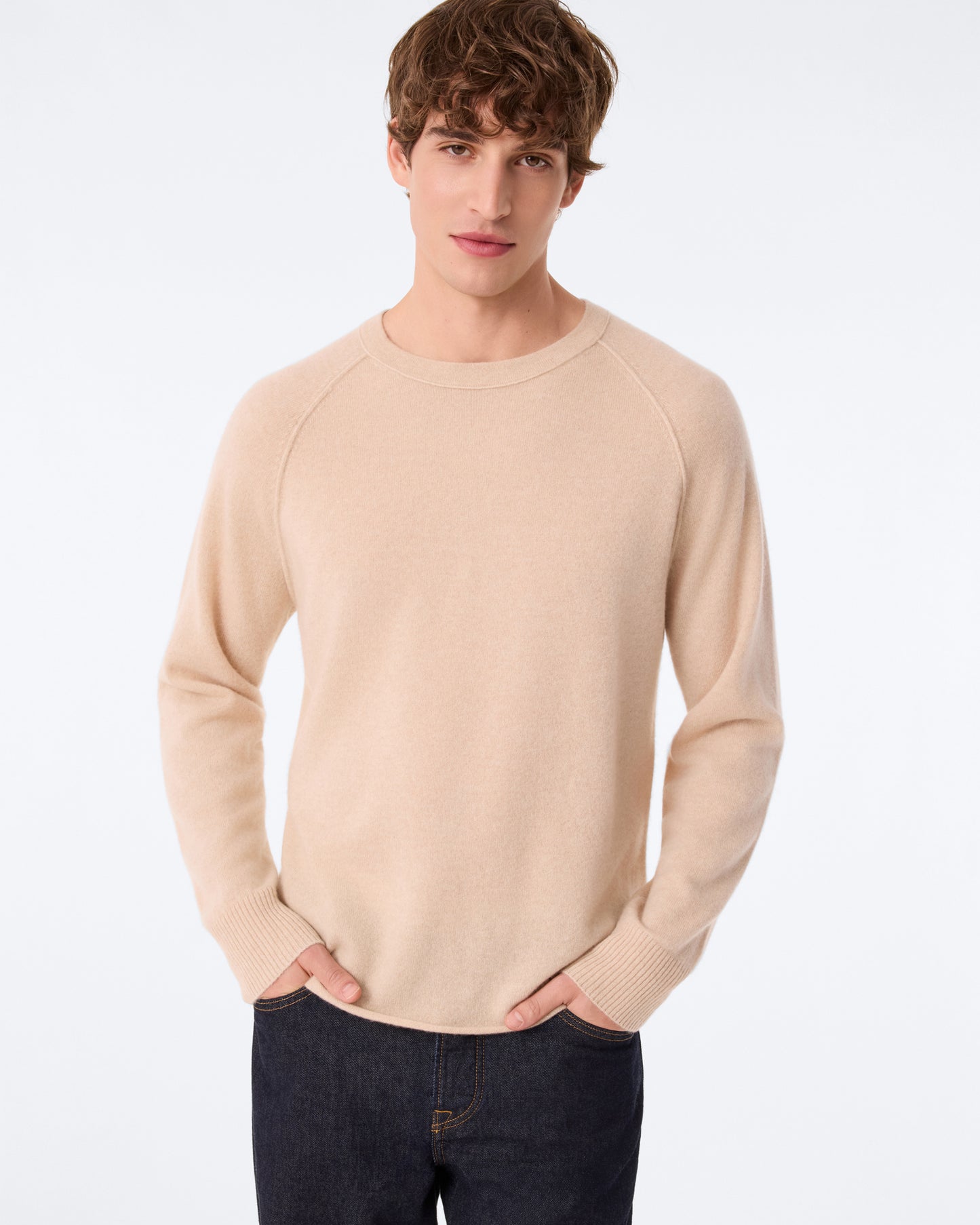 Pull Balthazar beige organic