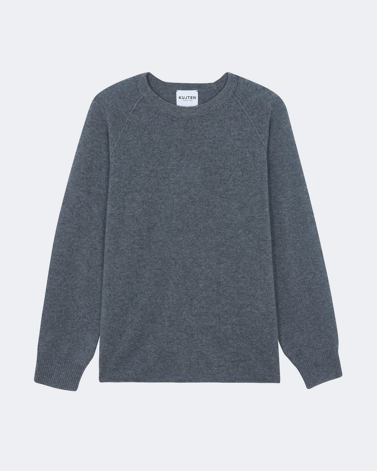Pull en cachemire gris pour homme - Kujten packshot