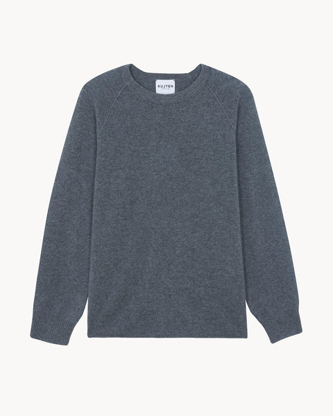 Sweater Balthazar flannel gray - Image principale