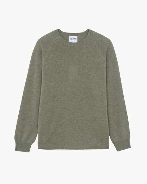 Sweater Balthazar marl khaki - Image 4