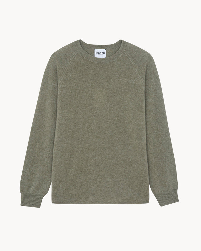 Pull Balthazar kaki chiné - Image principale
