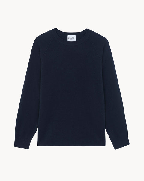 Pull Balthazar bleu marine foncé - Image principale