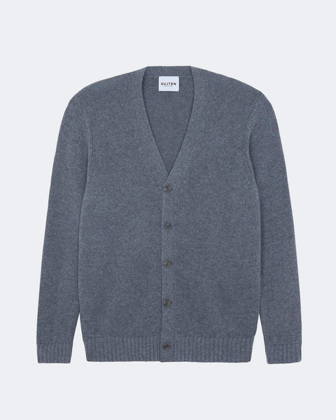 Cardigan Tiago gris flanelle - Image 4