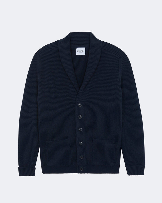 Cardigan Randi bleu marine foncé - Image principale