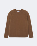Pull en cachemire camel pour homme - Kujten packshot