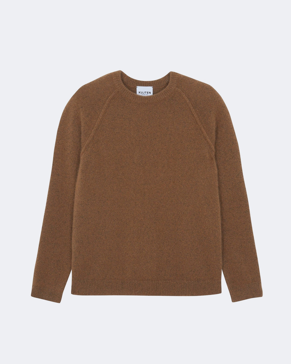 Pull en cachemire camel pour homme - Kujten packshot