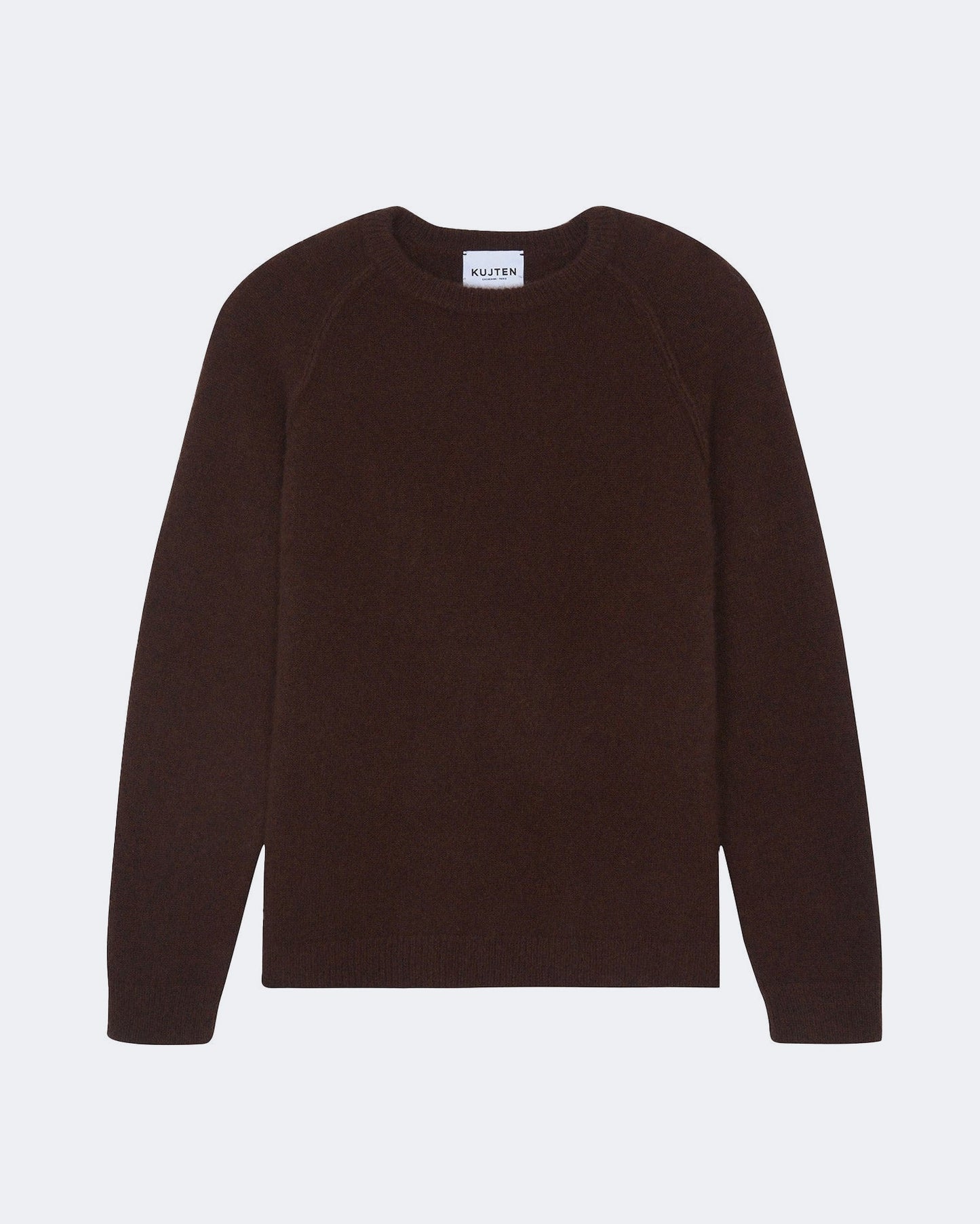 Pull en cachemire marron pour homme - Kujten packshot