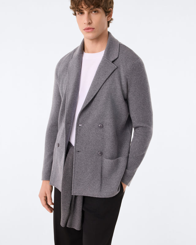 Jacket Axel flannel gray - Image principale