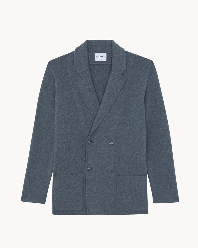 Jacket Axel flannel gray - Image principale
