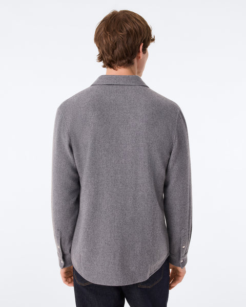 Chemise Timber gris flanelle - Image 3