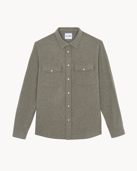 Shirt Timber marl khaki - Image 4