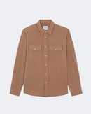 Chemise timber droit camel - Kujten packshot