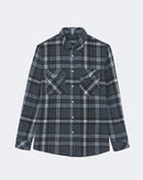 Chemise en cachemire gris pour homme - Kujten packshot