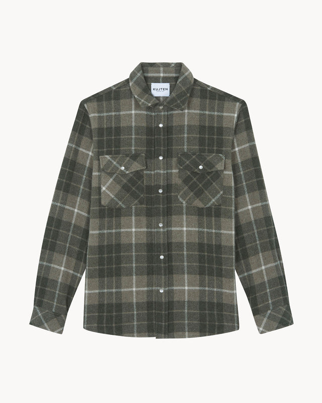 Chemise Timber Square kaki foncé - Image principale