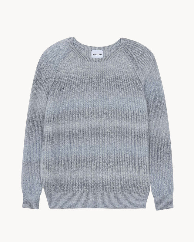 Sweater Doron Space Dye marl gray - Image principale